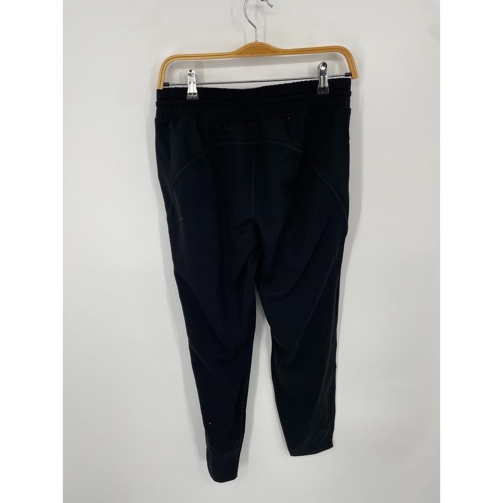 Fabletics Cold Weather Jogger Women Small Black Stretch Tapered Leg Athletic NWT - Picture 2 of 14